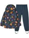 Ensemble (Veste + Pantalon) imperméable en PET recyclé Pedia "Universe Navy' Liewood