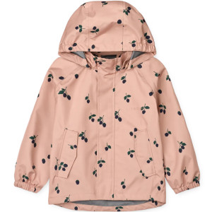 Ensemble (Veste + Pantalon) imperméable en PET recyclé Pedia "Berry Tuscany" Liewood