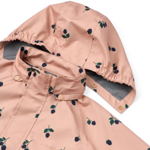 Ensemble (Veste + Pantalon) imperméable en PET recyclé Pedia "Berry Tuscany" Liewood