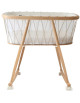 Berceau en bois KUMI "Desert" (Matelas Mousse) + Roues