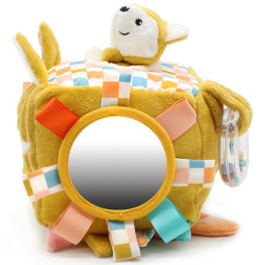 Cube d'activités bébé "Cyranos le Renard" Déglingos