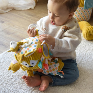 Cube d'activités bébé "Cyranos le Renard" Déglingos