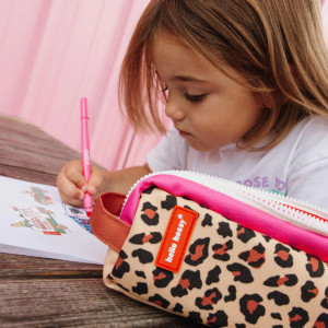 Trousse scolaire "Léopard" Hello Hossy