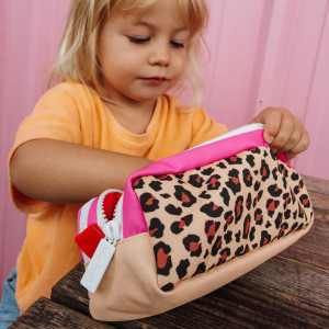 Trousse scolaire "Léopard" Hello Hossy