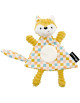 Doudou plat en velours "Cyranos le Renard"
