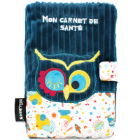 Protège carnet de santé "Astros le Hibou"