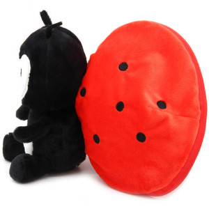 Peluche Flipetz réversible "Comet la Coccinelle & Tomate" Déglingos