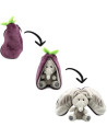 Peluche Flipetz "Velvet l'Éléphant & Aubergine"