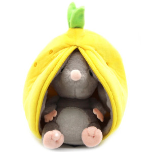 Peluche réversible Flipetz "Rocket la Souris & Citron" Déglingos