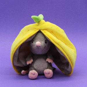 Peluche réversible Flipetz "Rocket la Souris & Citron" Déglingos