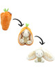 Peluche Flipetz "Gadget le Lapin & Carotte"