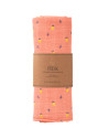 1 maxi-lange en gaze de coton bio "Summer Fruit" (120x120)