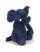 Peluche Bashful Elephant Bleu (31 cm)