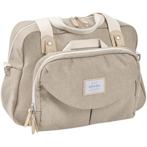 Sac à langer Genève II Eco "Gazelle Chiné" Beaba