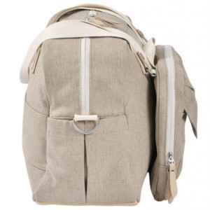 Sac à langer Genève II Eco "Gazelle Chiné" Beaba