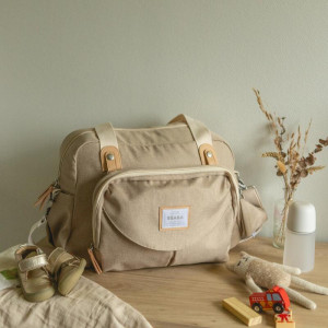 Sac à langer Genève II Eco "Gazelle Chiné" Beaba