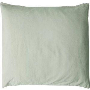 Taie d'oreiller en Satin de Coton Bio "Tilleul" (60x60) Kadolis