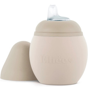 Gourde d'apprentissage en silicone Bubble "Sand" (240ml)