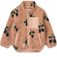Veste polaire enfant Nolan "Berry/Pale Tuscany"