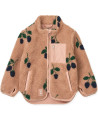 Veste polaire fille PET recyclé Nolan Pile "Berry/Pale Tuscany" Liewood