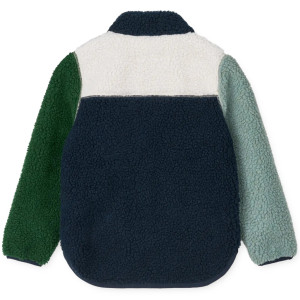 Veste polaire en PET recyclé Nolan Pile "Peppermint Multi Mix"