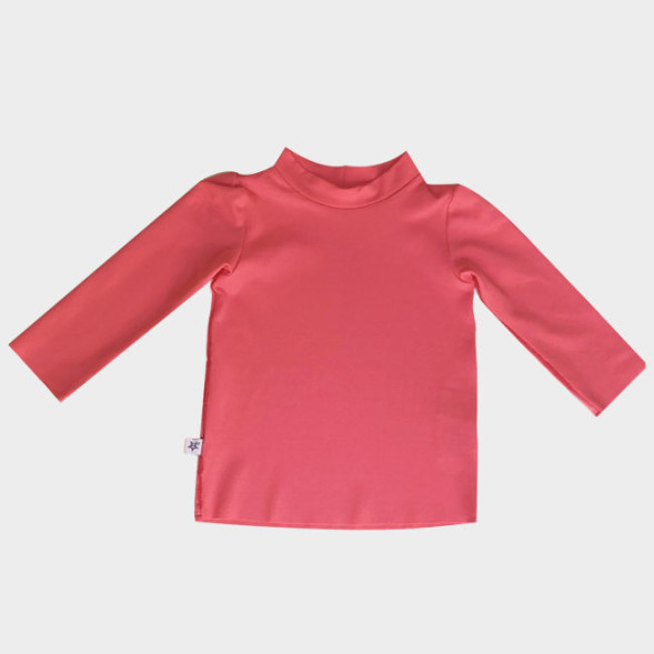 Tee-shirt bébé anti-UV manches longues "Rose Falbala"