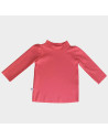 Tee-shirt bébé anti-UV manches longues "Rose Falbala"