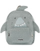Cartable / Sac à dos enfant (31 cm) en coton hydrofuge "Mr Shark"