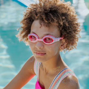 Lunettes de natation fille anti-UV (3-10 ans) "Bow Pe"  Bling2o