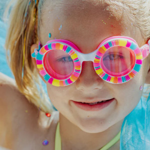 Lunettes de natation fille anti-UV (6-12 ans) "Bestie" Bling2o