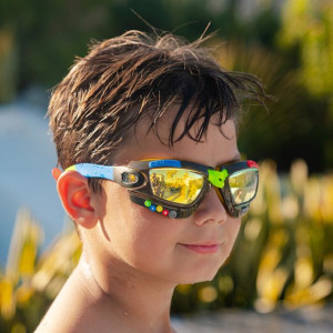 Lunettes de natation garçon anti-UV (6-12 ans) "Gamer" Bling 2o