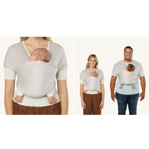 Echarpe de Portage Aura Knit "Camel Harves" Ergobaby