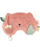 Coussin d'activités en coton bio "Mrs Chat" (3 mois et +)