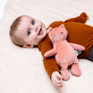 Peluche en coton bio "Mrs Chat" (22 cm) Trixie