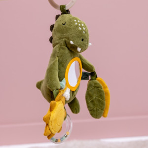 Jouet d’activités à suspendre en coton bio "Mr Dino"Trixie