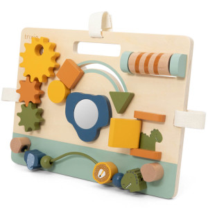 Panneau d'activités en bois "Mrs Elephant" (6 mois et +)