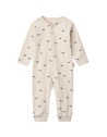 Pyjama bébé sans pieds en coton bio Birk "Mini Baleine"