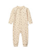 Pyjama bébé sans pieds en coton bio Birk "Pêches Mini"