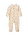 Pyjama bébé sans pieds en coton bio Birk "Pêches Mini"