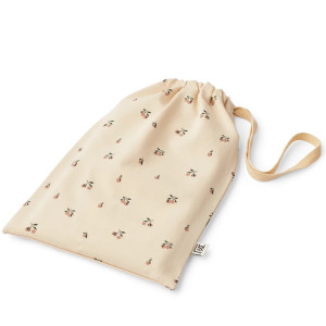 Pyjama bébé sans pieds en coton bio Birk "Pêches Mini" Liewood