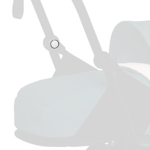Bouton de guidon pour poussette YOYO3  Stokke