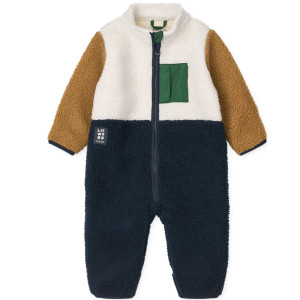 Combinaison bébé en polaire Nolano "Classic Navy Mix" Liewood