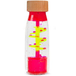 Bouteille sensorielle bébé Move "Spiral Rose" Petit Boum