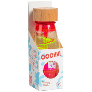 Bouteille sensorielle bébé Move "Spiral Rose" Petit Boum