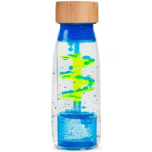 Bouteille sensorielle bébé Move "Spiral Bleu" Petit Boum