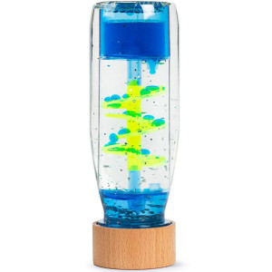 Bouteille sensorielle bébé Move "Spiral Bleu" Petit Boum