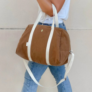 Sac à langer en coton Joseph "Camel" Milinane