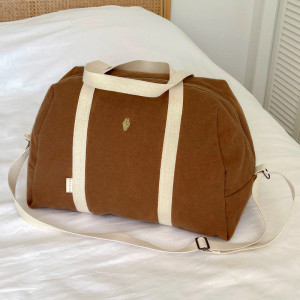 Sac à langer en coton Joseph "Camel" Milinane