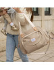 Sac à langer Genève II Eco "Gazelle Chiné"