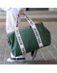Sac à langer Mommy Bag Signature Canvas "Vert"